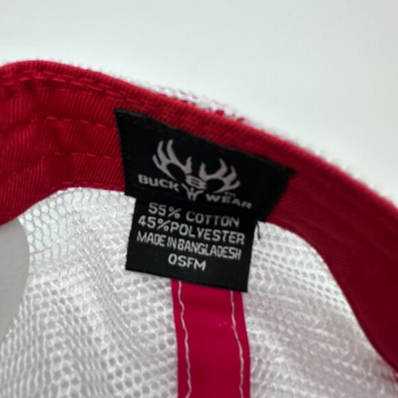 Buck Wear Freedom Since 1776 Patch Mesh Snapback Structured Cap OSFM, Blue/White - Picture 10 of 12